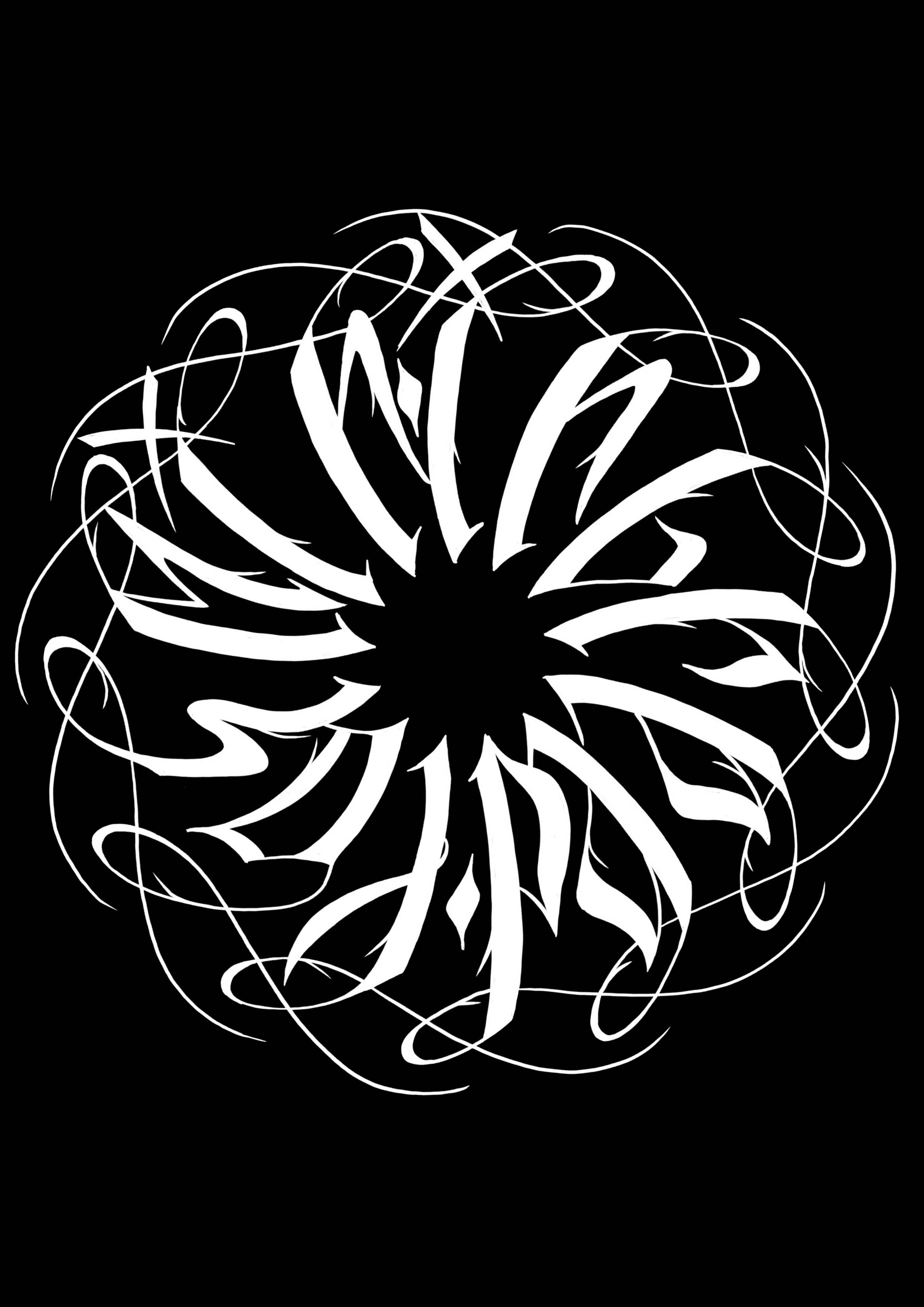 Mandala Lettering Ingreed Yasmin